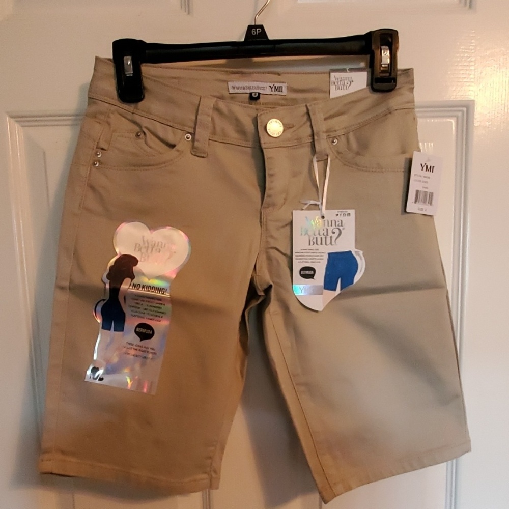 YMI Bermuda Wanna Betta Butt Shorts
